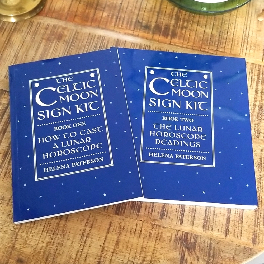 🌙 The Celtic Moon Sign Kit Book 1 & 2 By Helena Paterson 🌙